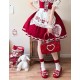 Sheep Puff Strawberry Flat Shoes(Limited Pre-Order/4 Colours/Full Payment Without Shipping)